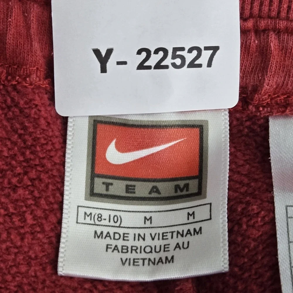 VINTAGE USC Trojans Women Activewear Pants M‎ Red Y2K Nike Swoosh Sweatpants